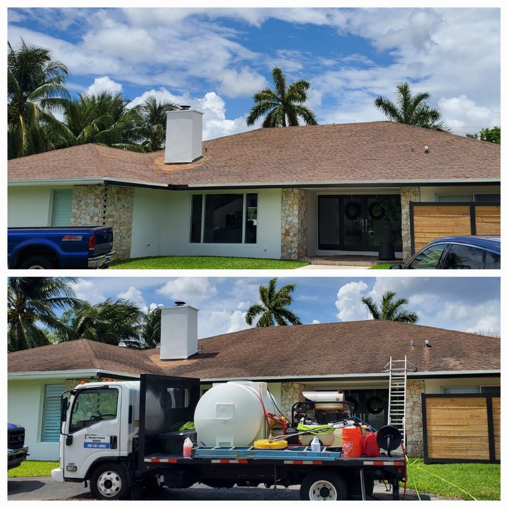 Shingle Roof Cleaning Miami, FL