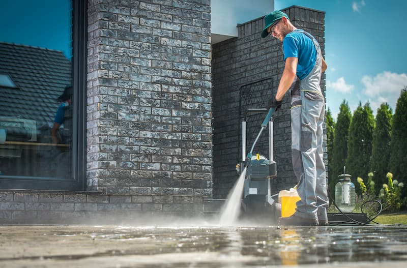 Storefront cleaning